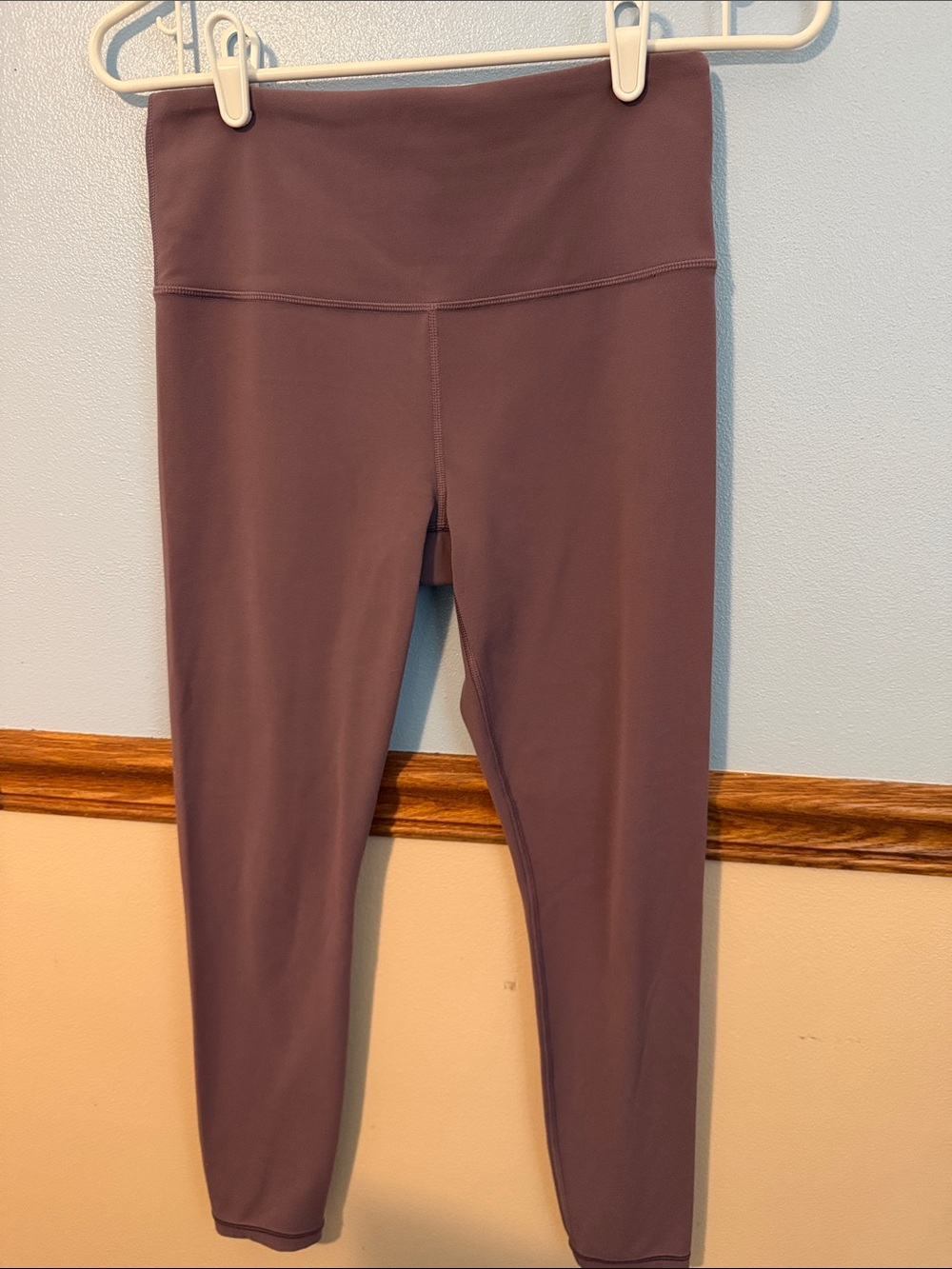 Athleta High-Rise Mauve-Purple Leggings